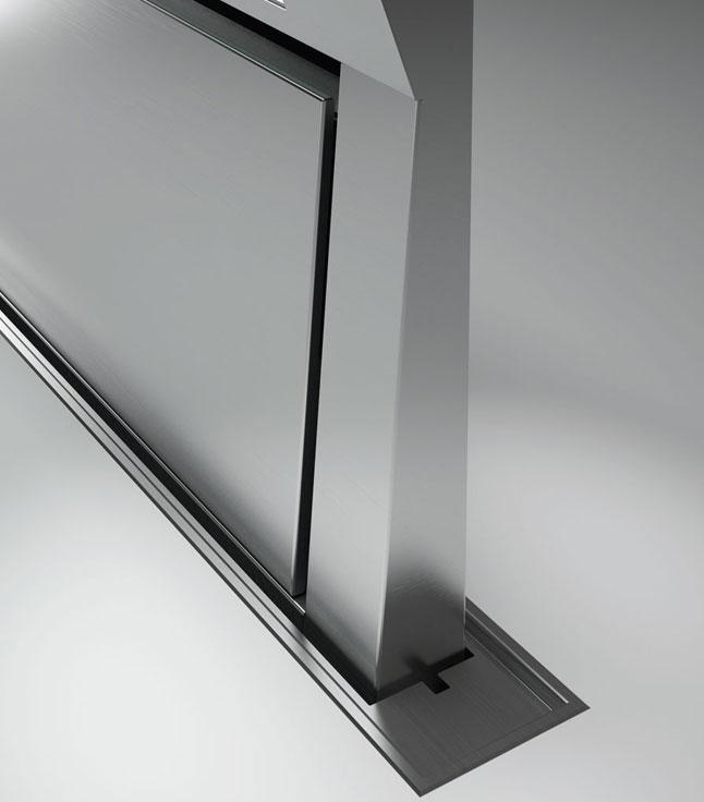DOWNDRAFT GLASS WHITE 90 Falmec (вытяжка, в столешницу, белое стекло)