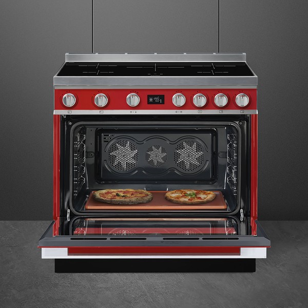 Отдельностоящий варочный центр SMEG CPF9IPR Portofino