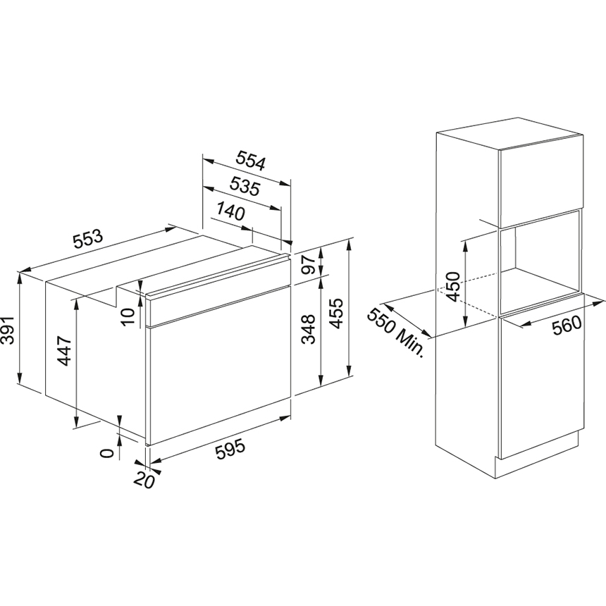 Духовой шкаф FSM 45 MW XS Franke