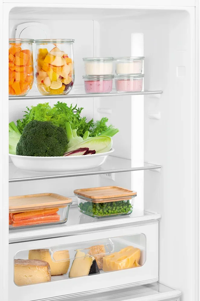 SMEG FAB32LCR6 Отдельностоящий двухдверный холодильник, стиль 50-х годов, 60 см, кремовый, No-frost,