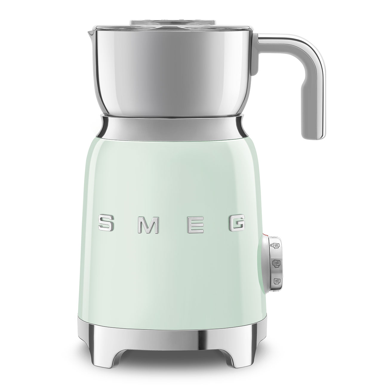 SMEG MFF11PGEU Вспениватель молока, цвет пастельный зеленый